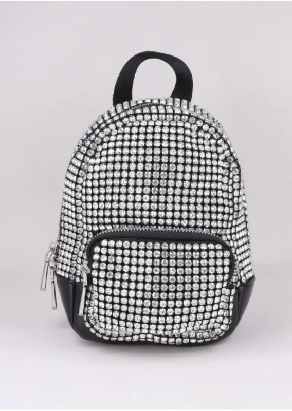 Mochila Efecto Piel Brillos sold by Shasa