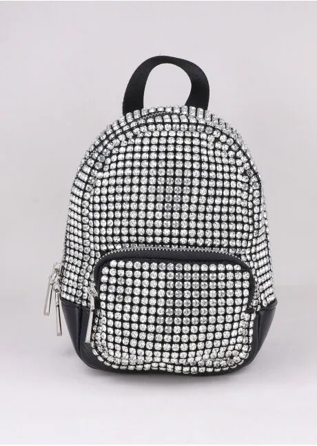 Mochila Efecto Piel Brillos sold by Shasa