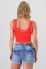 Tank top corto seamless detalle contraste sold by Shasa