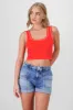Tank top corto seamless detalle contraste sold by Shasa
