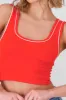 Tank top corto seamless detalle contraste sold by Shasa