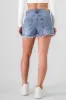 Shorts denim cortos con destruccion sold by Shasa