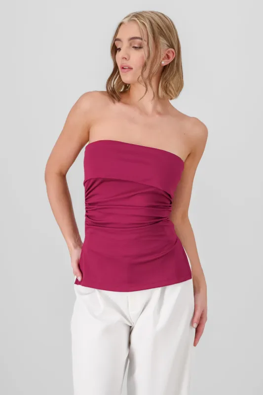 Top tubo con dobles escote Hypsters sold by Shasa