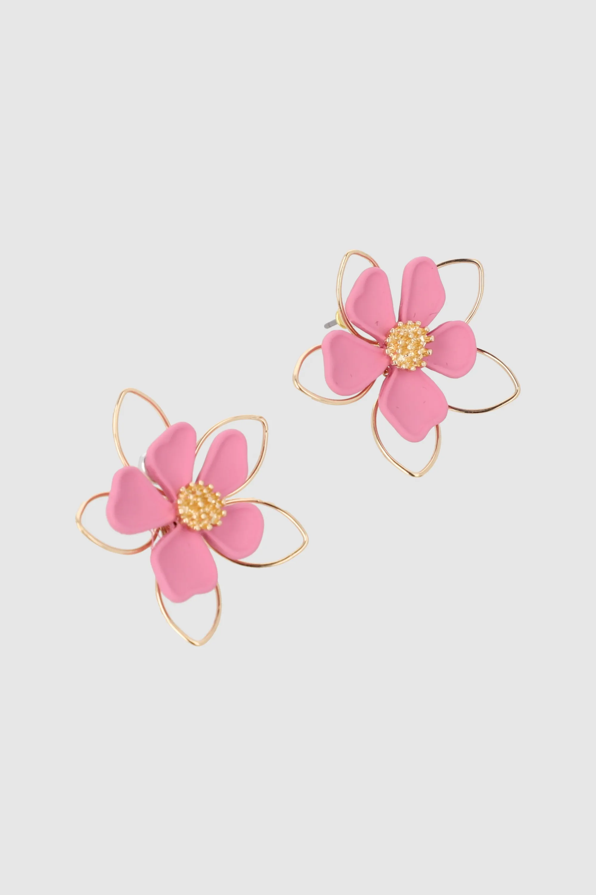 ARETES DOBLE FLOR COLOR sold by Shasa product image thumbnail 2