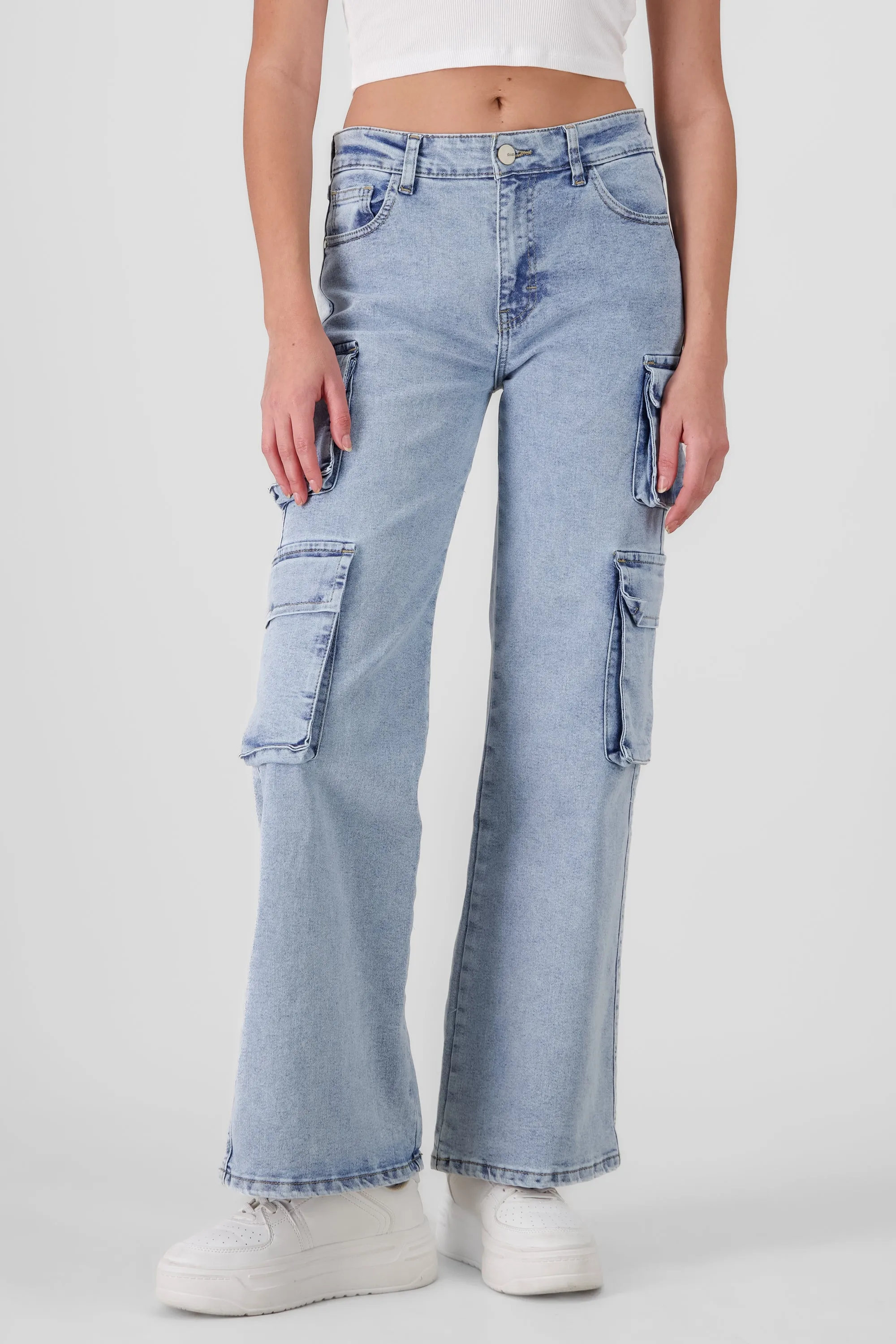 Jeans cargo 4 bolsas simétrico sold by Shasa product image thumbnail 2