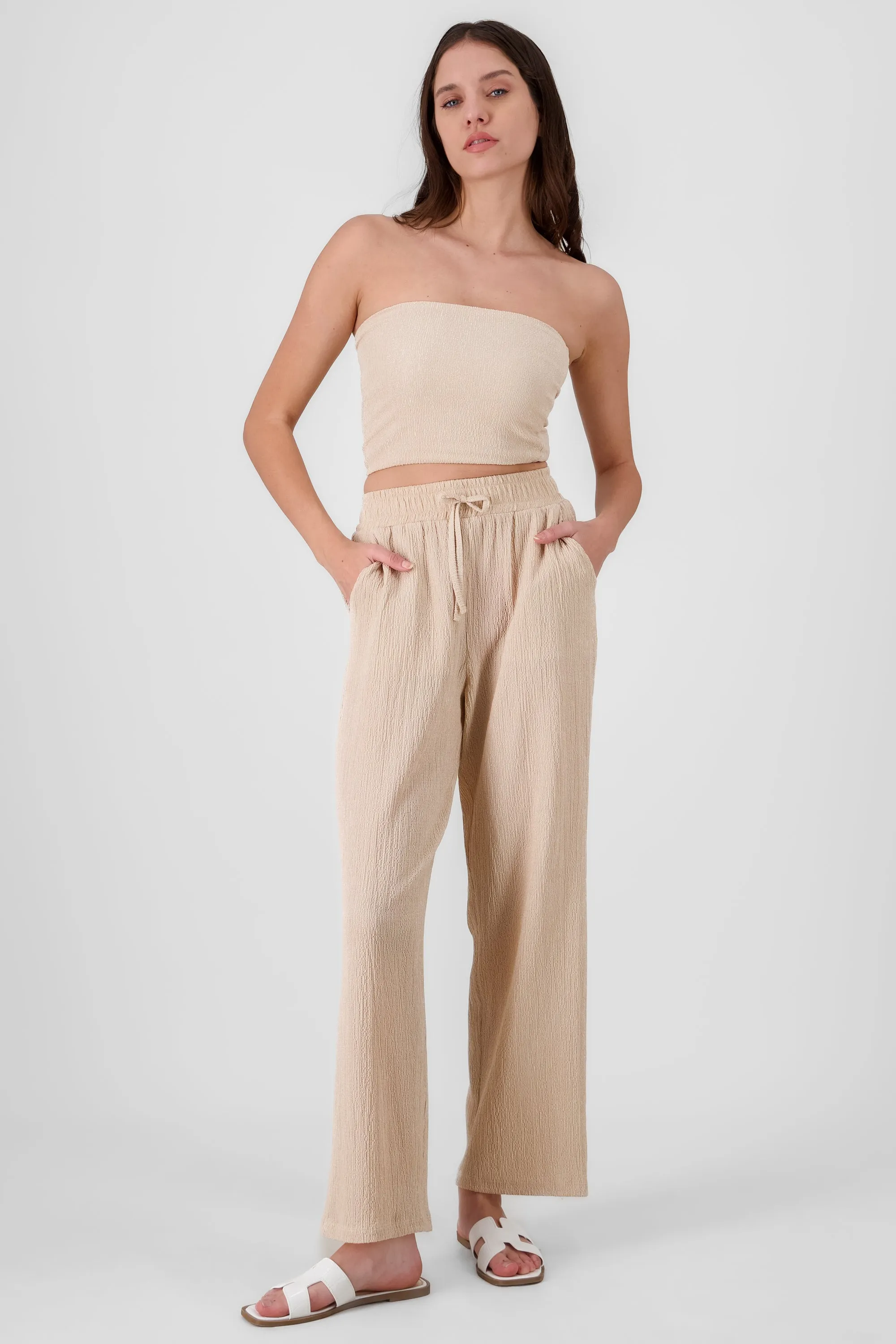 Pantalon jareta textura sold by Shasa