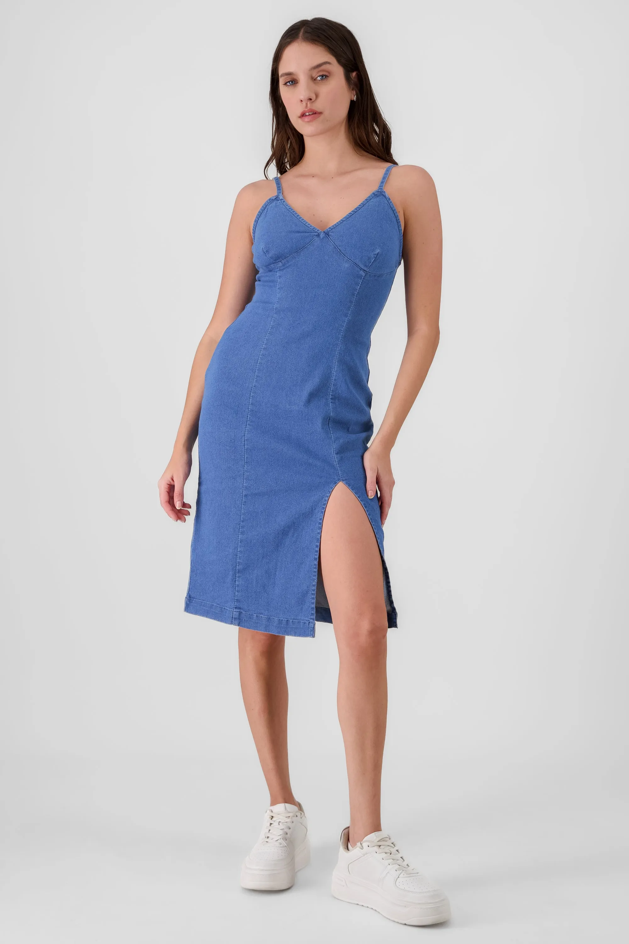 Vestido bodycon midi liso sold by Shasa product image thumbnail 2