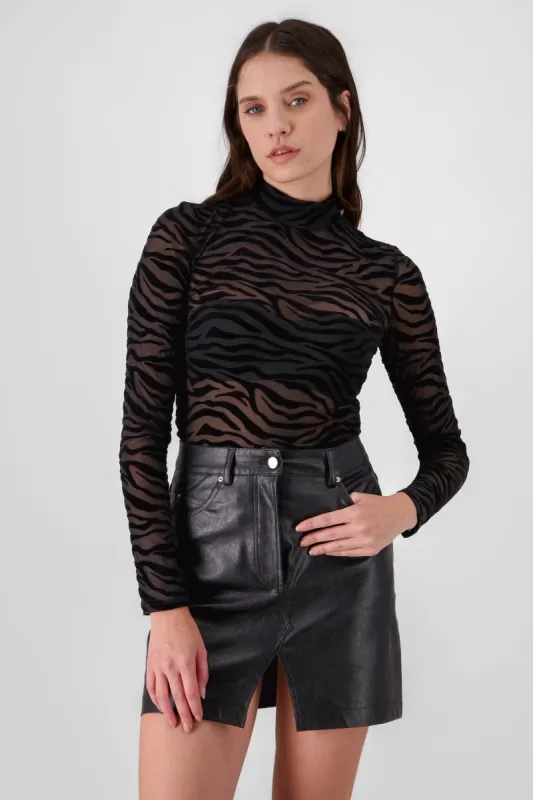 Bodysuit con flock sold by Shasa