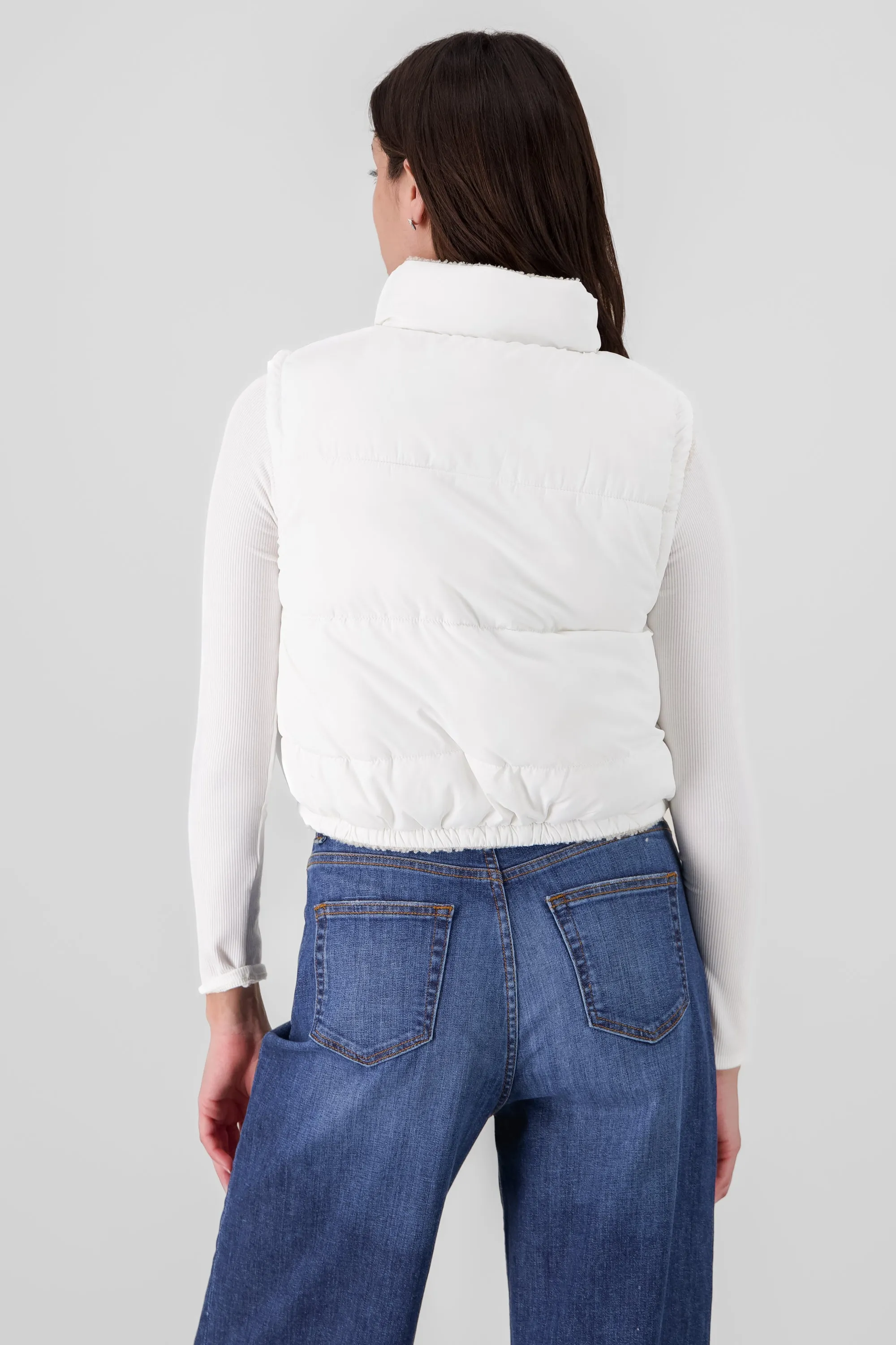 Chaleco capitonado liso y borrego sold by Shasa product image thumbnail 5