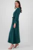Vestido maxi manga larga con cinta escote V Hypste sold by Shasa