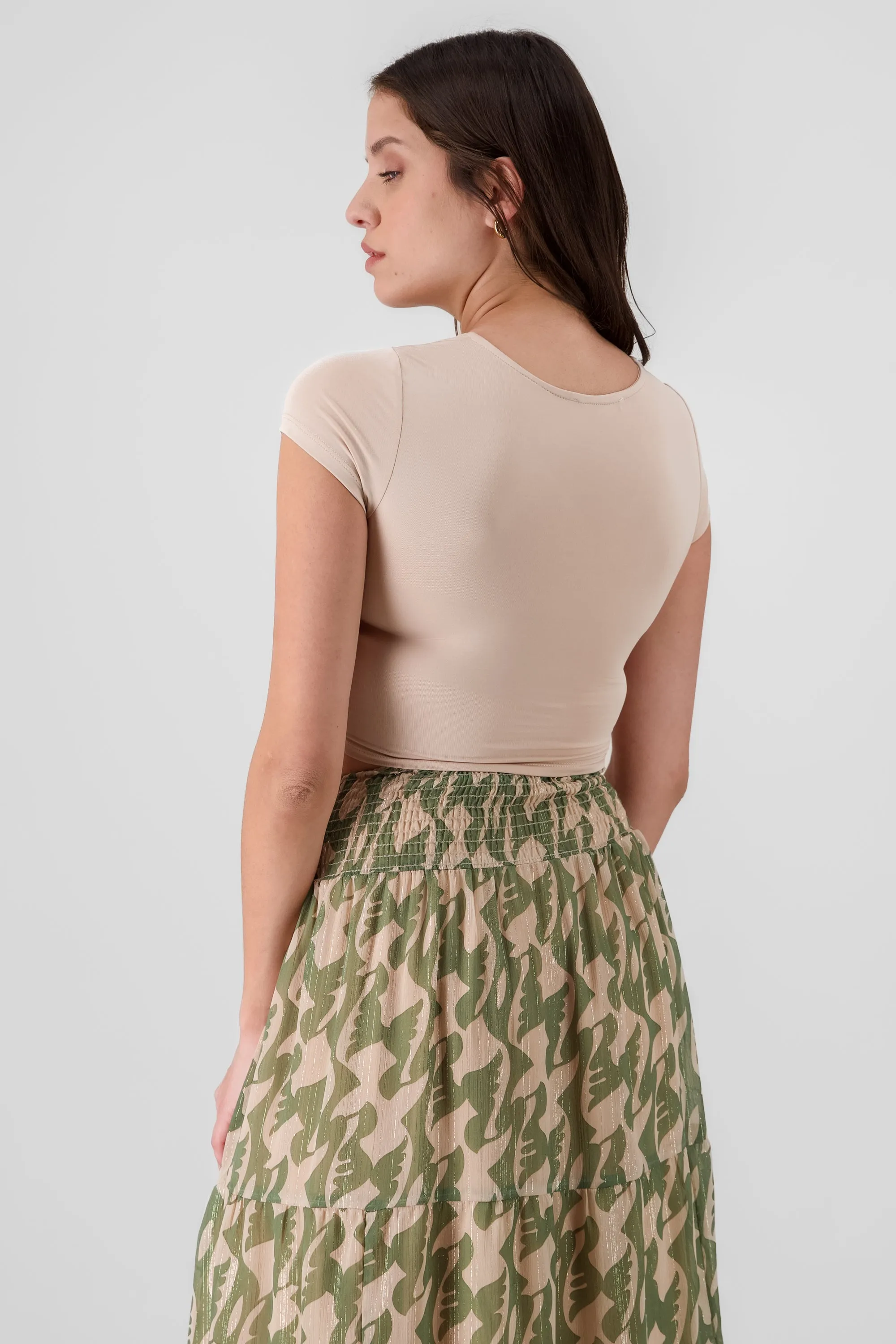 Top doble tela manga corta sold by Shasa product image thumbnail 4