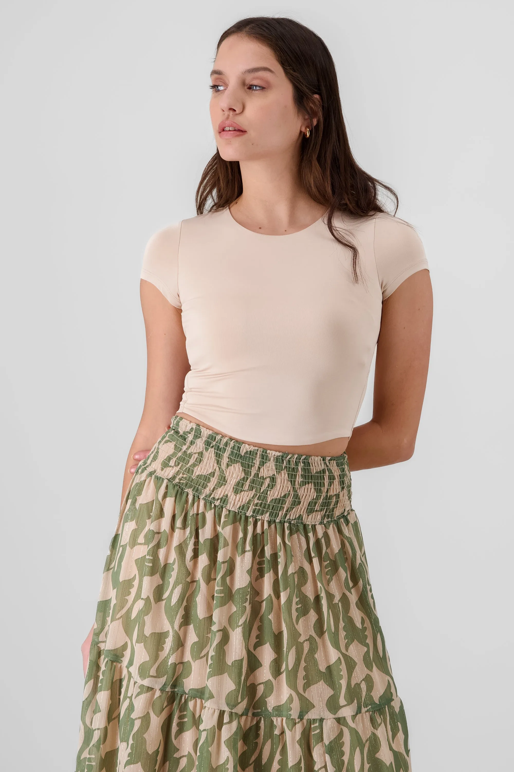 Top doble tela manga corta sold by Shasa product image thumbnail 2