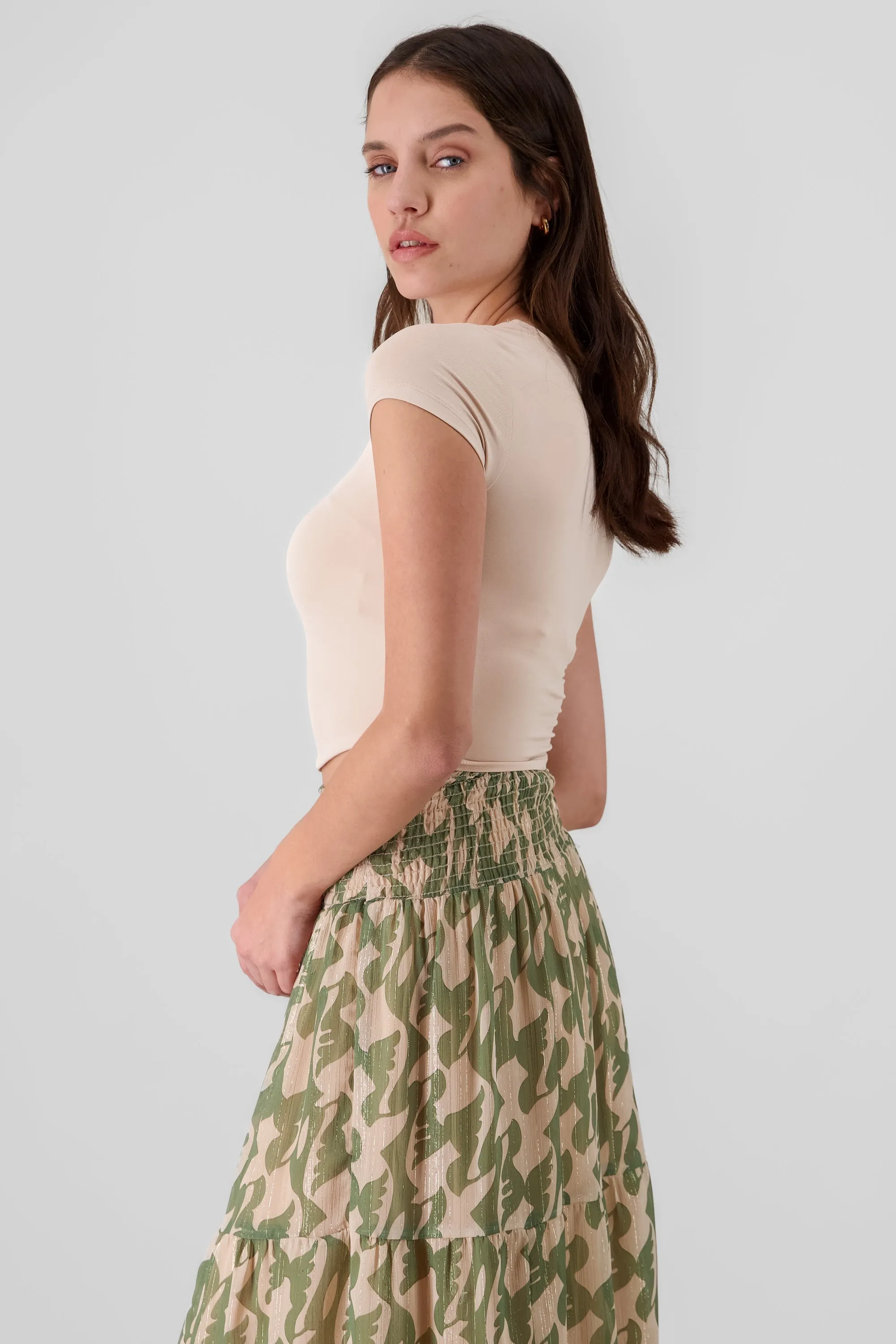 Top doble tela manga corta sold by Shasa product image thumbnail 3