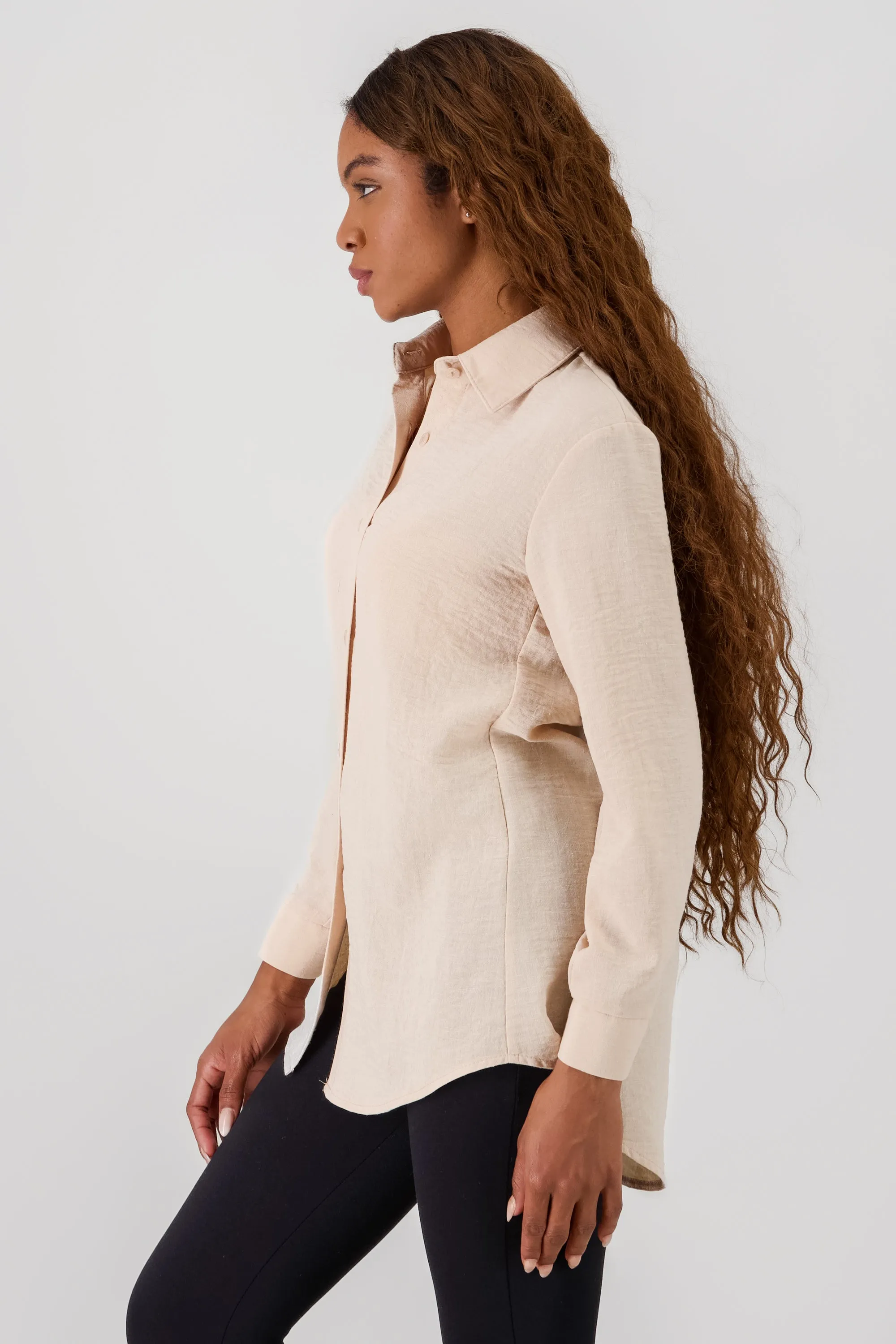 camisa fluida manga larga sold by Shasa product image thumbnail 3