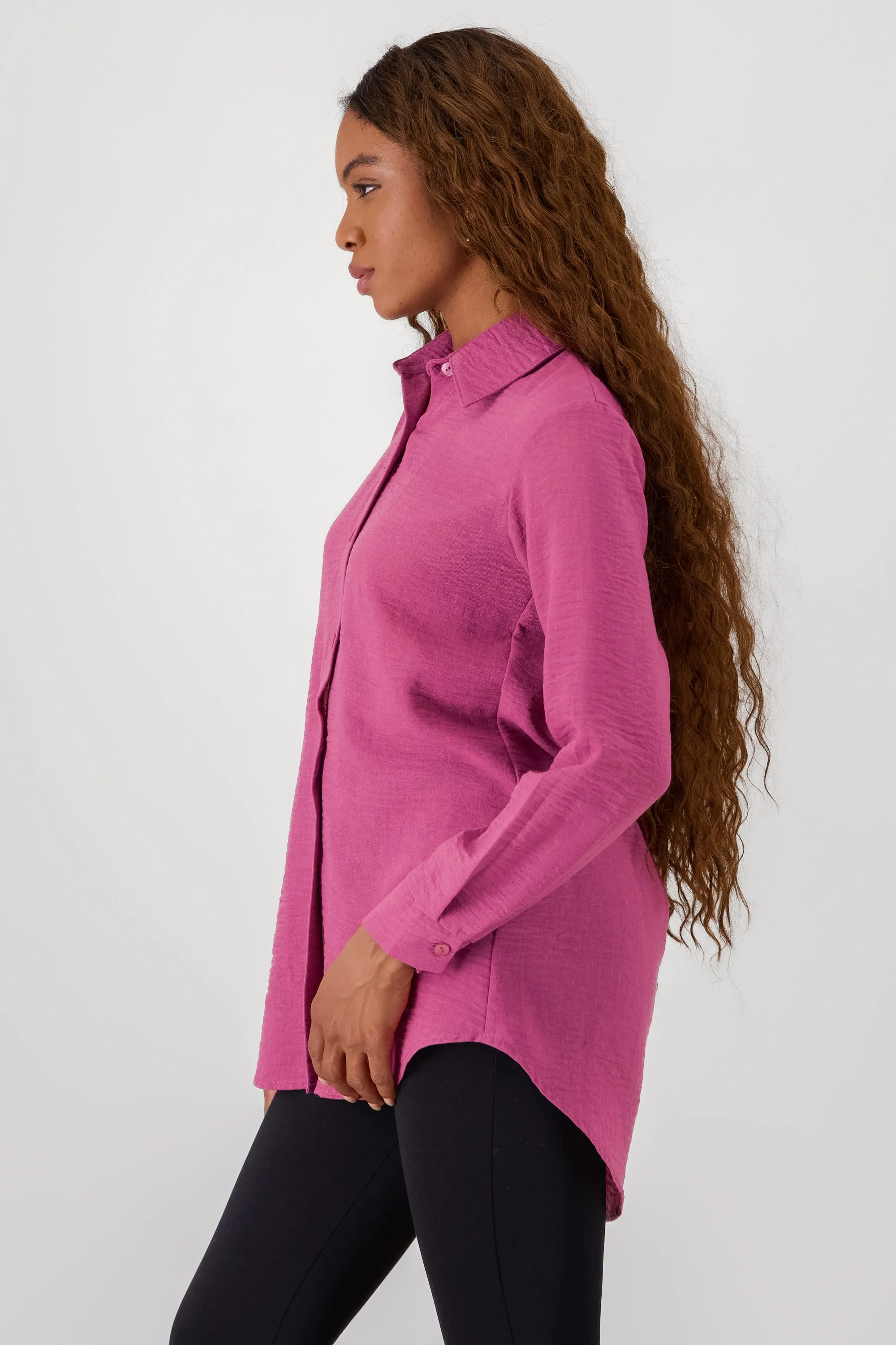 camisa fluida manga larga sold by Shasa product image thumbnail 3