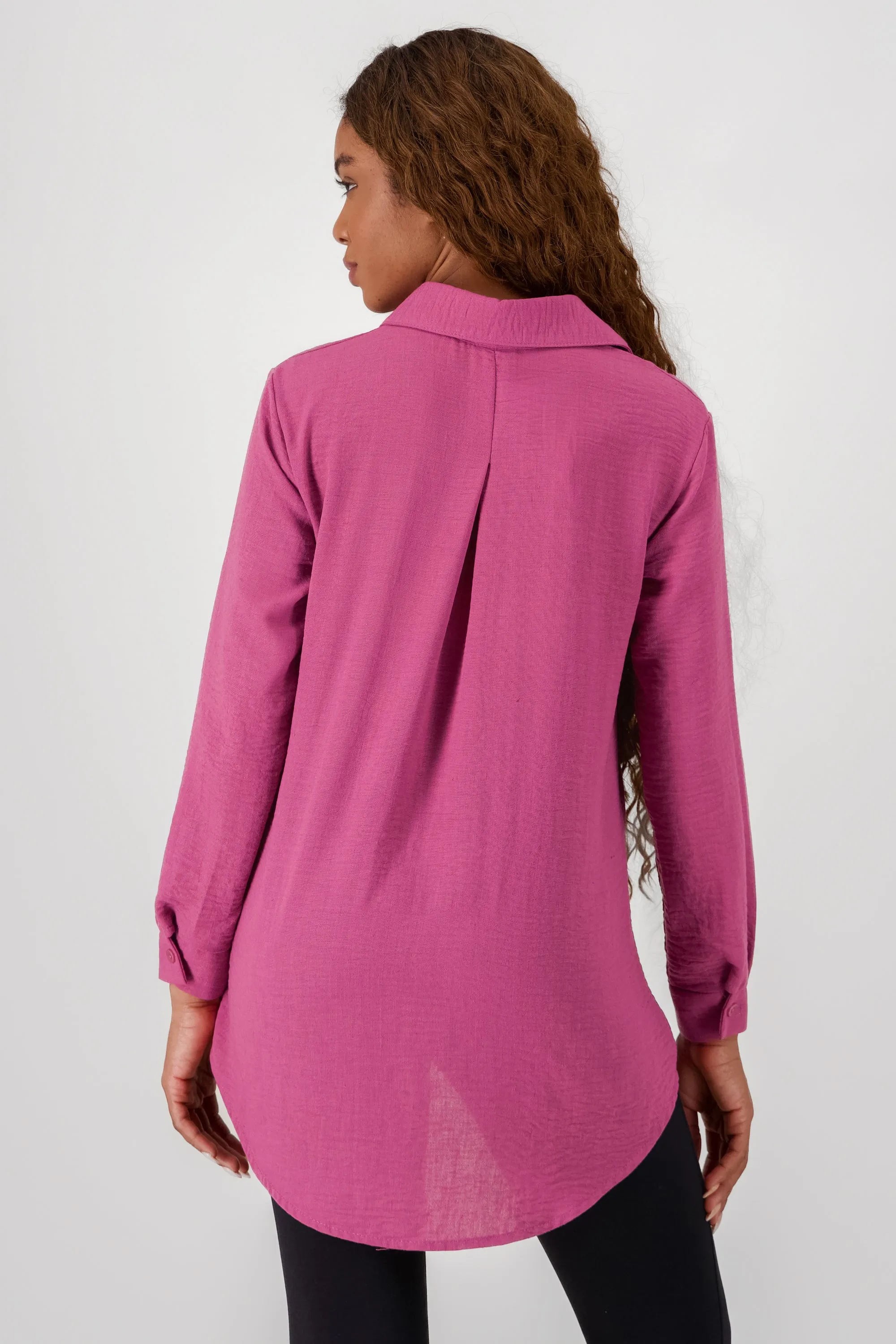 camisa fluida manga larga sold by Shasa product image thumbnail 4