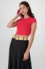 Top doble tela manga corta sold by Shasa