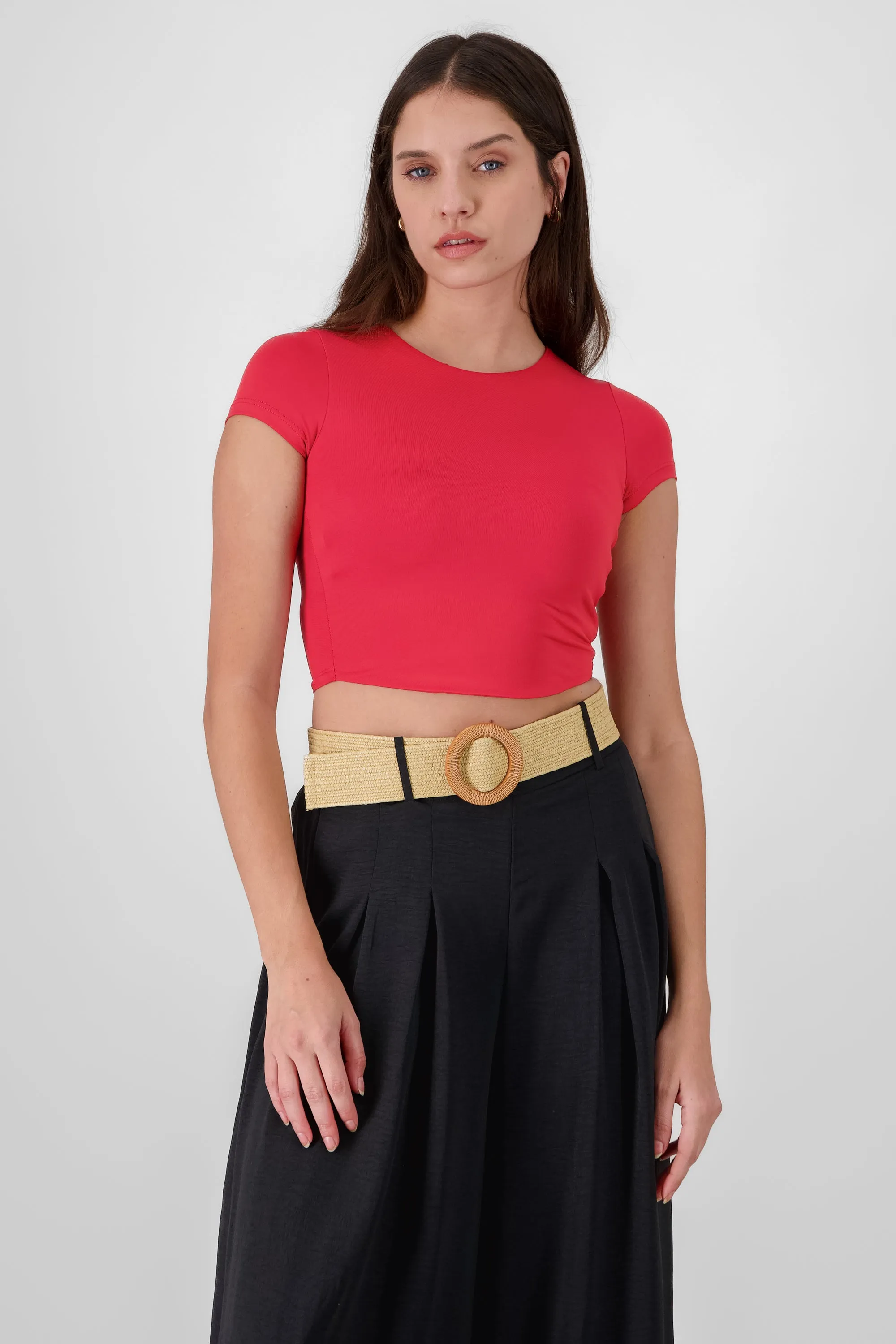 Top doble tela manga corta sold by Shasa