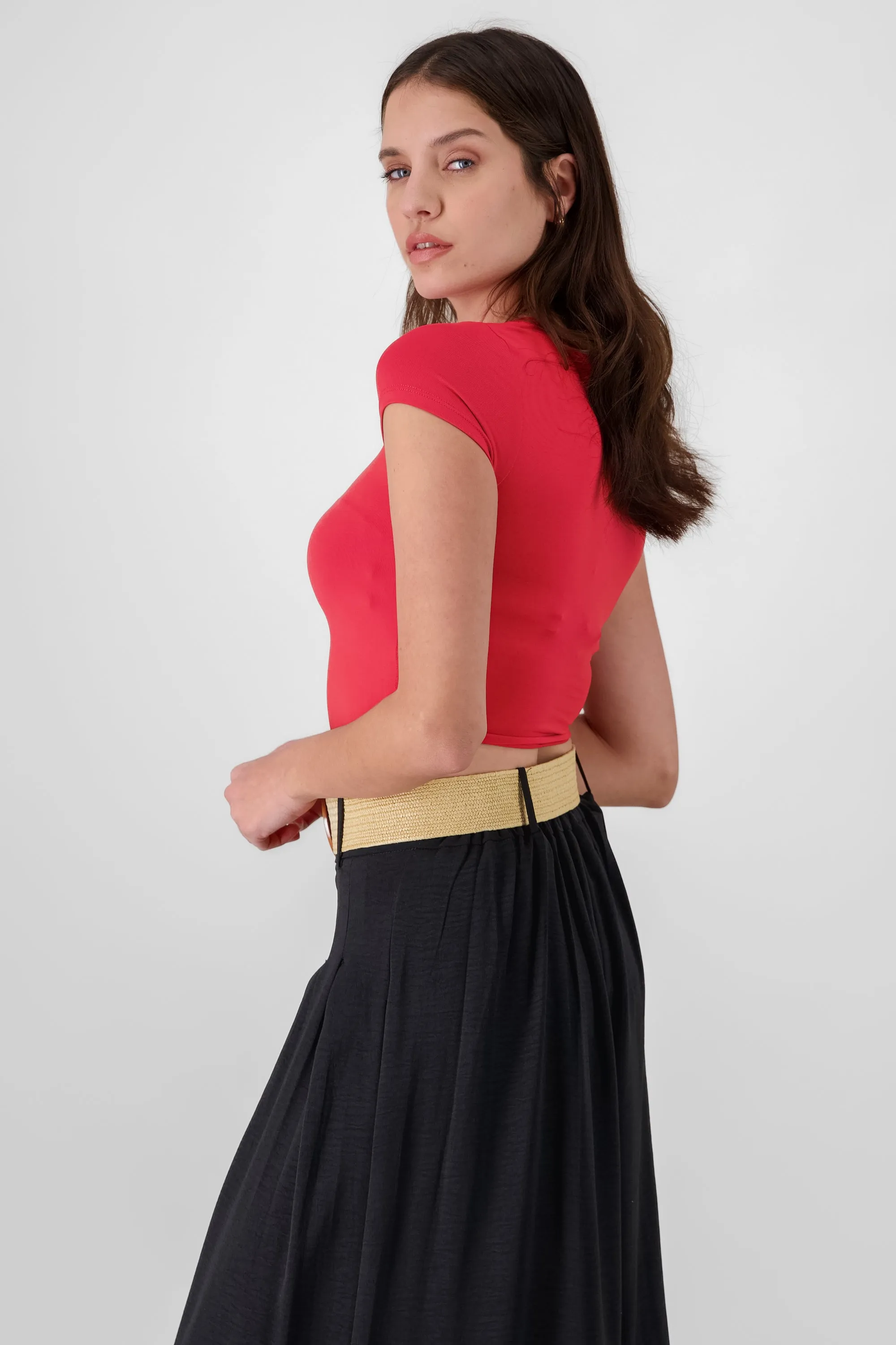 Top doble tela manga corta sold by Shasa product image thumbnail 3