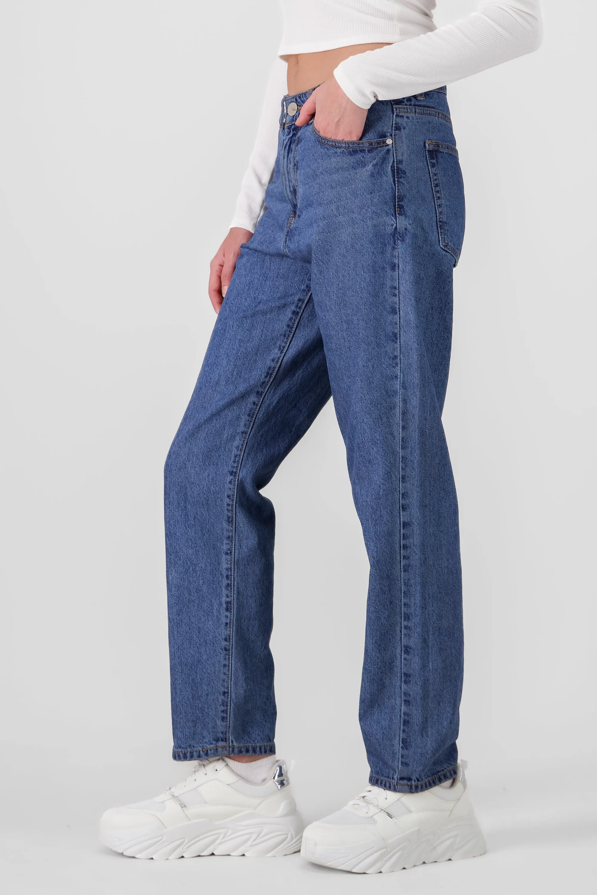Jeans straight mid rise sold by Shasa product image thumbnail 3