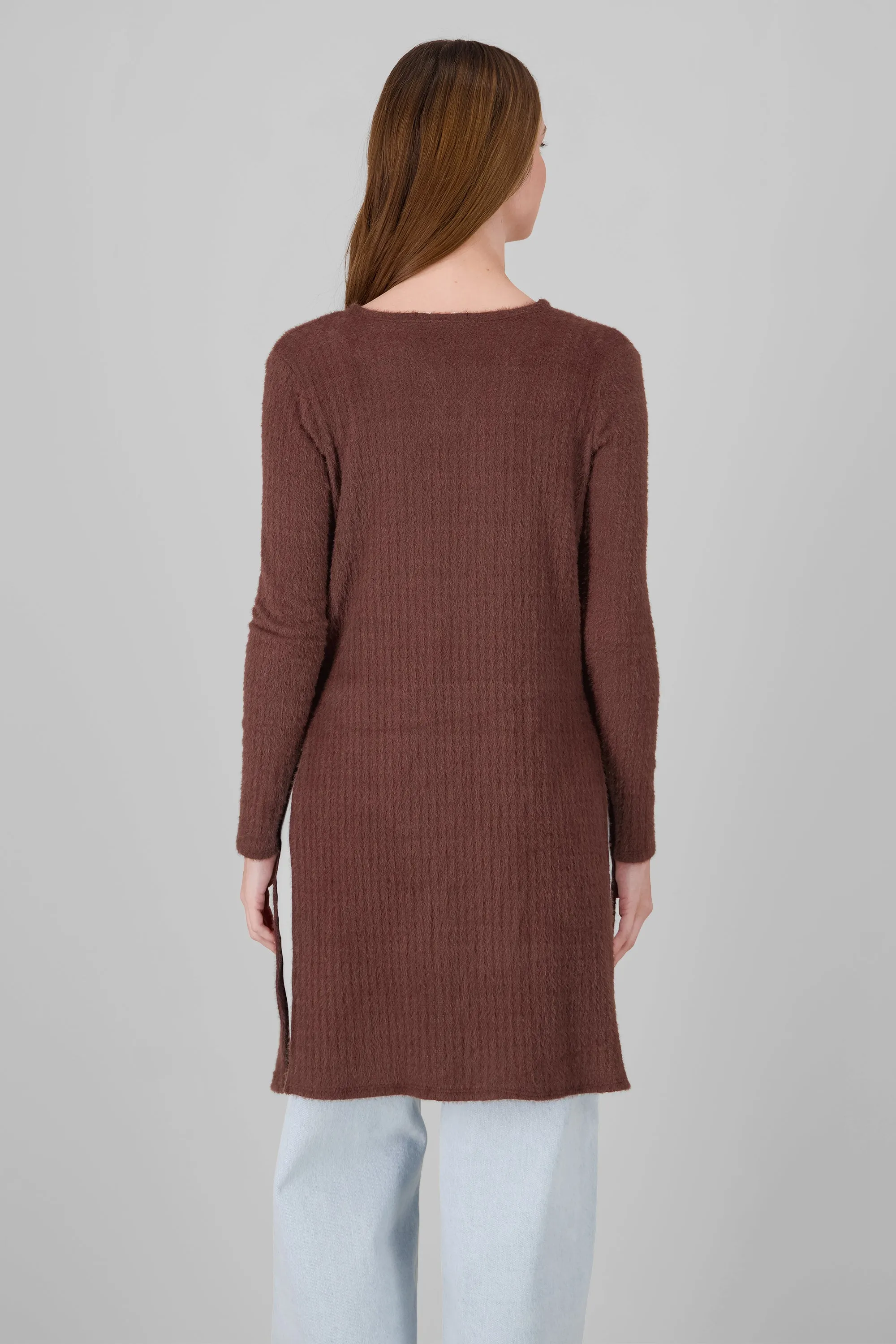 Cardigan largo tacto suave sold by Shasa product image thumbnail 4