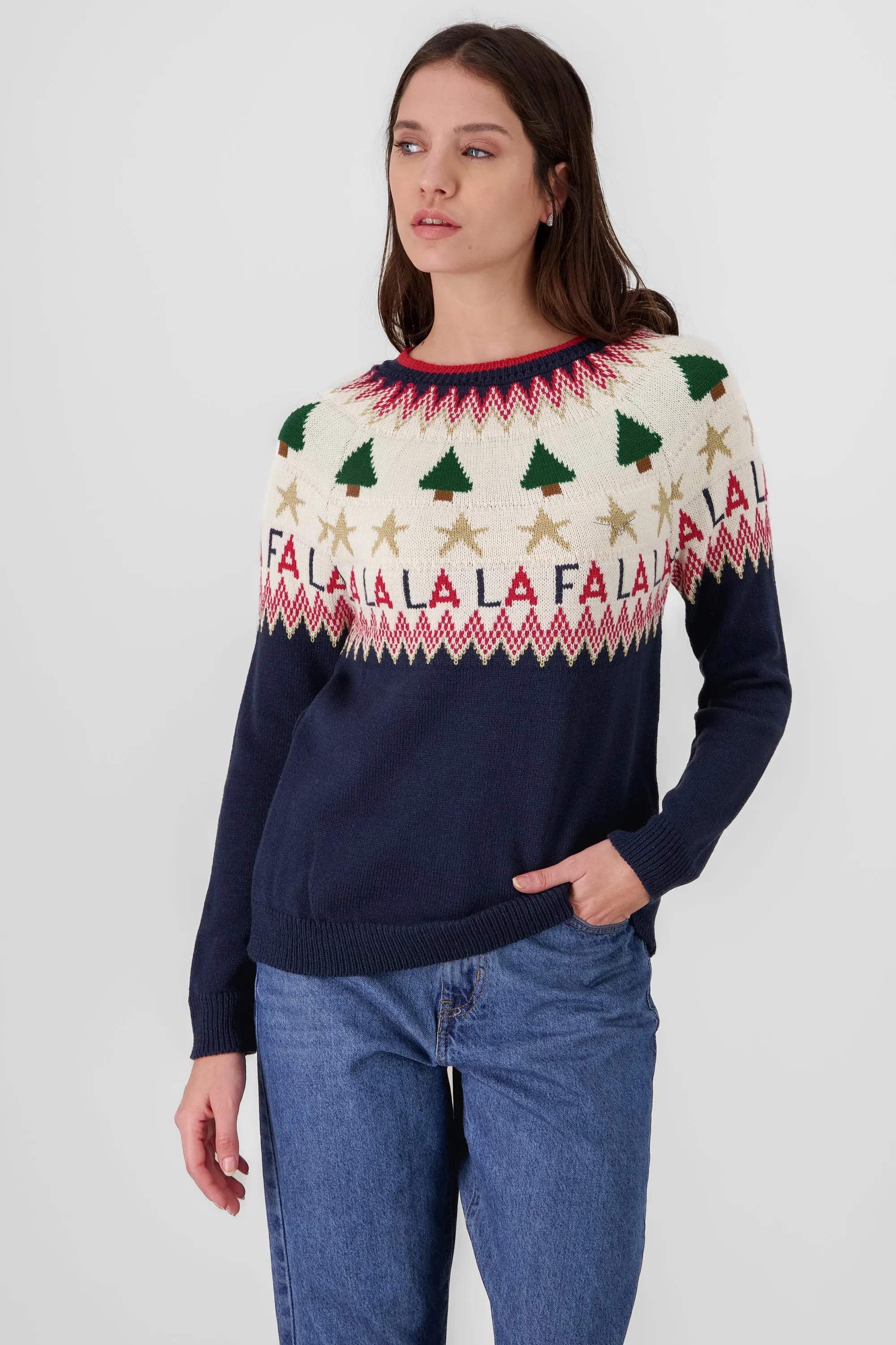 Sueter navidad mini prints falala sold by Shasa