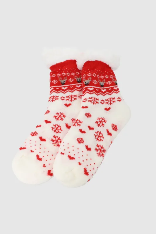 Pantucalcetas estampado navideño sold by Shasa