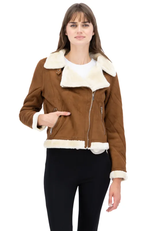 Chamarra biker sherpa sold by Shasa