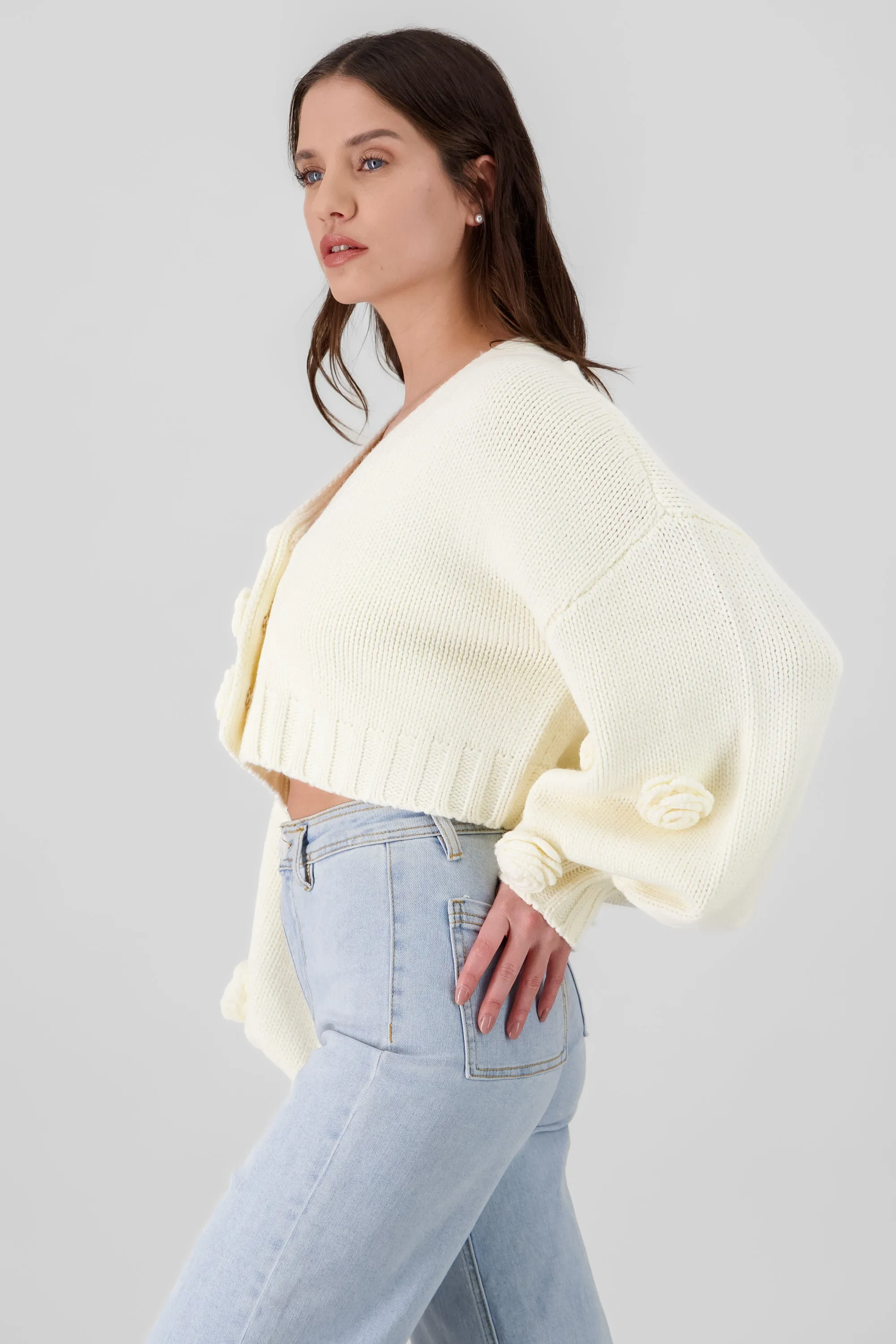 Cardigan flores 3d sold by Shasa product image thumbnail 3