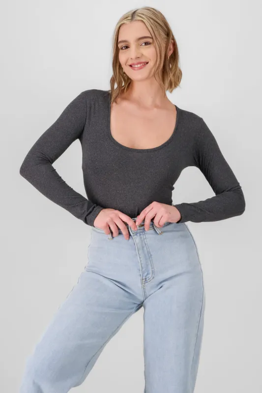Bodysuit Liso Escote Cuadrado sold by Shasa