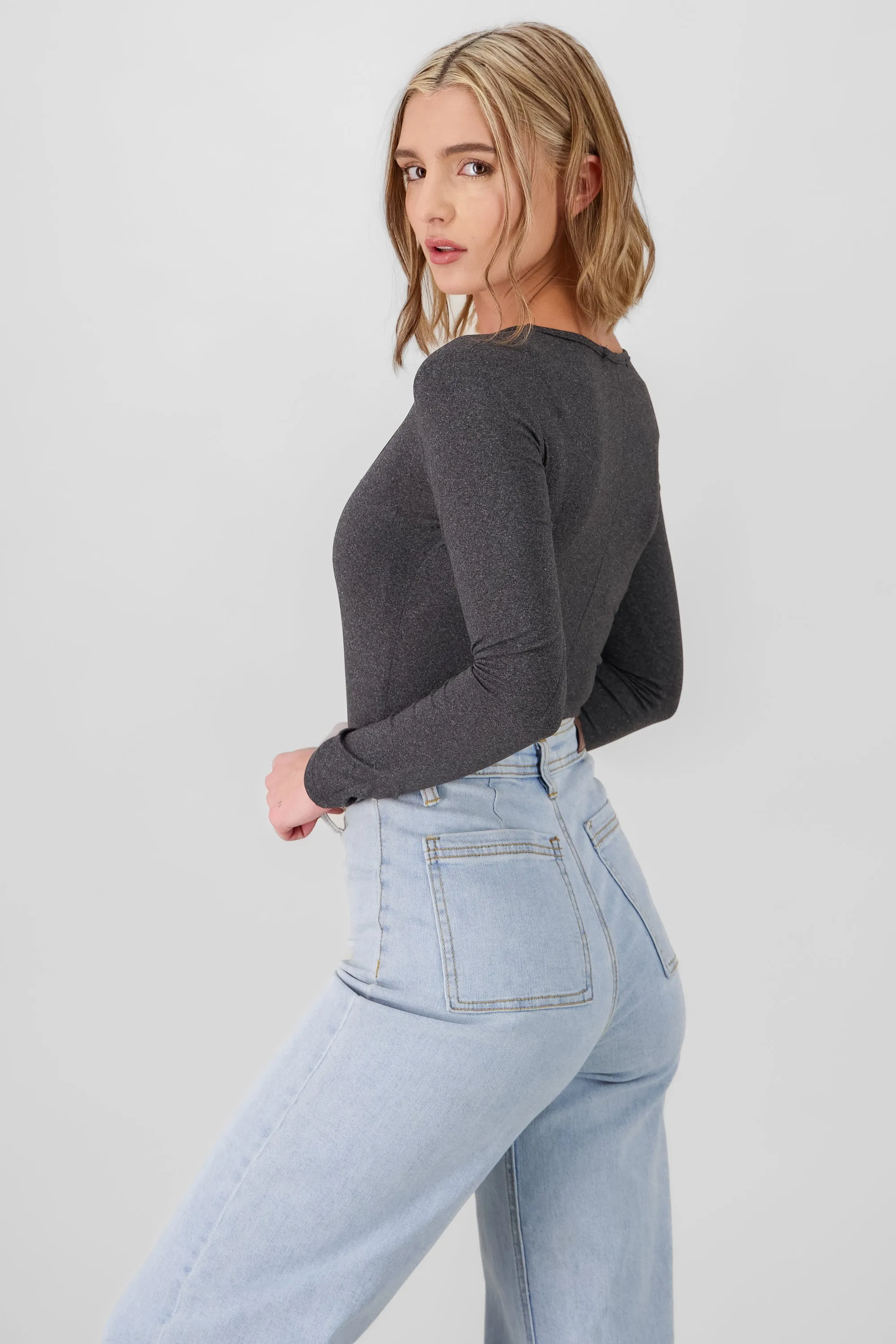 Bodysuit Liso Escote Cuadrado sold by Shasa product image thumbnail 3