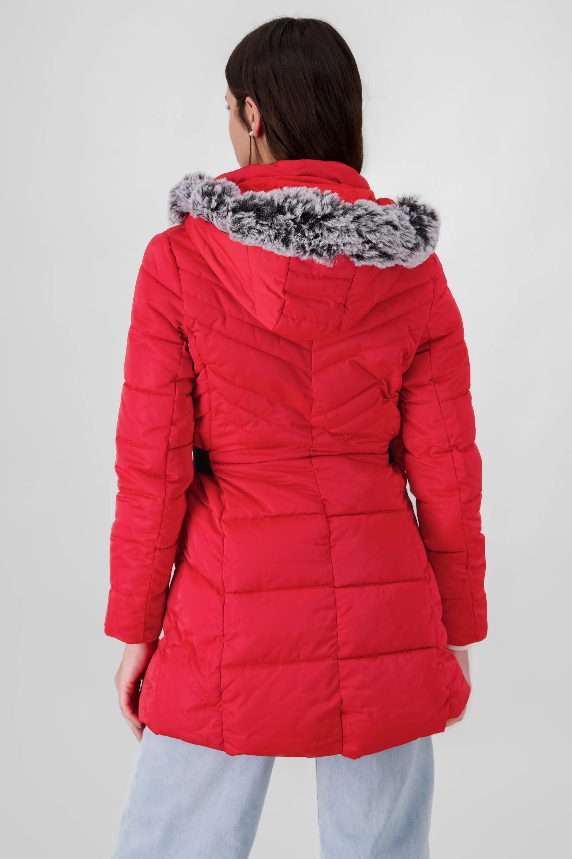 chamarra capitonada detalle bolsa con cinturon sold by Shasa product image thumbnail 4