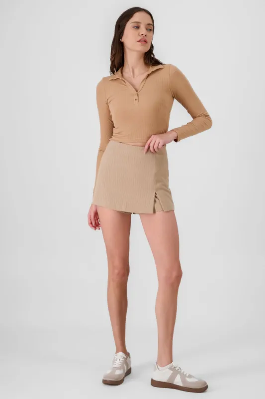 Mini falda short rayas sold by Shasa