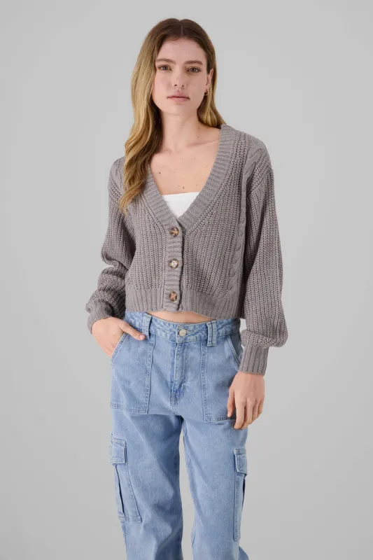 Cardigan tejido de punto sold by Shasa