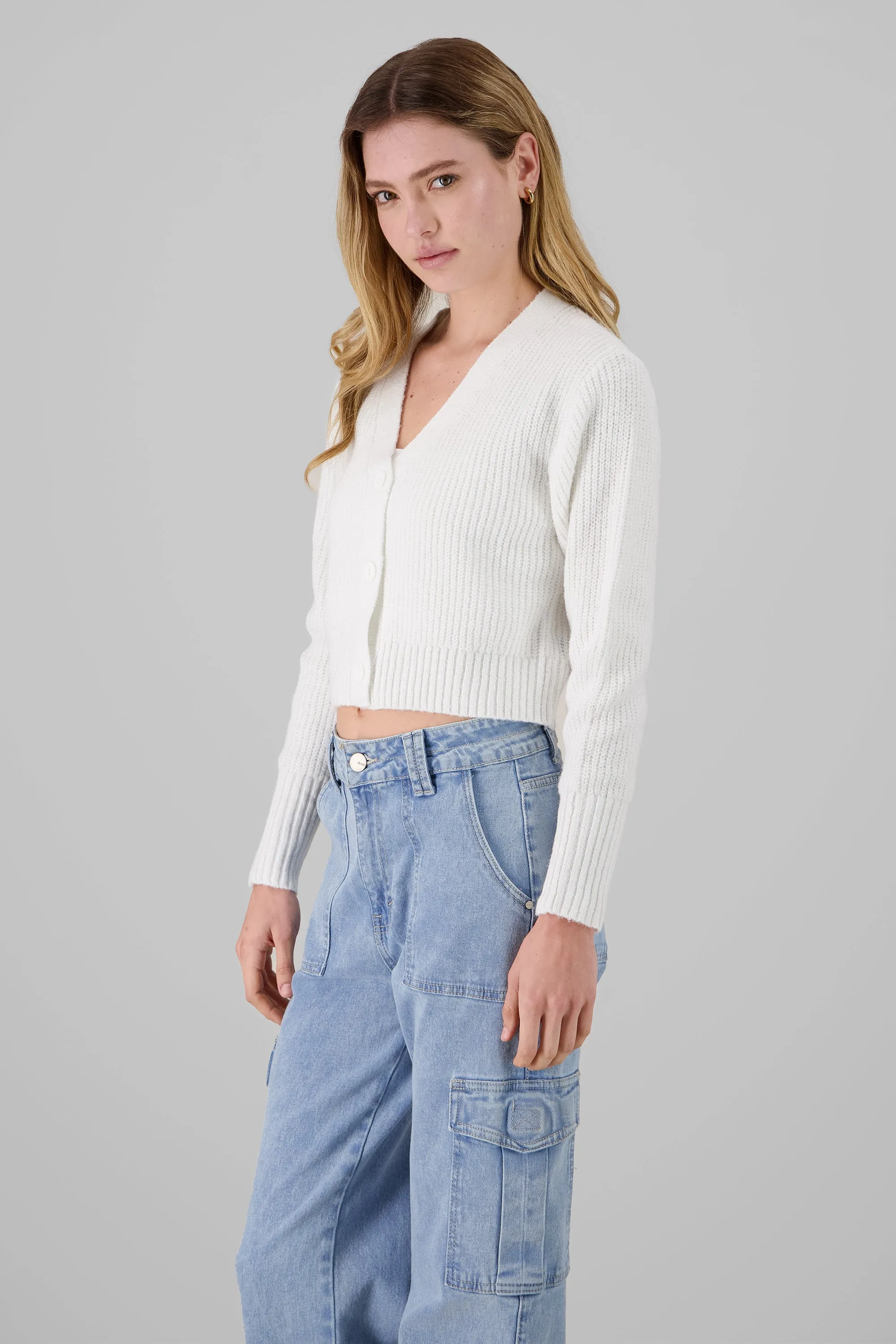 Cardigan de tejido con botones sold by Shasa product image thumbnail 3