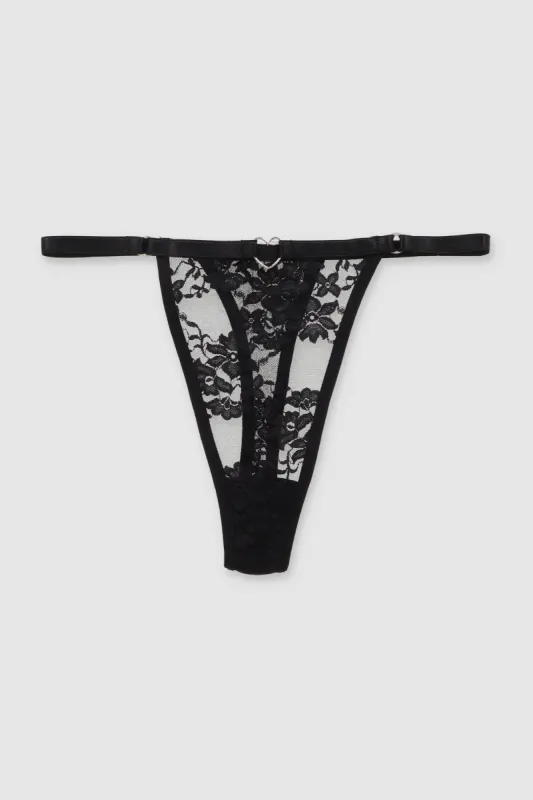 Tanga tira encaje sold by Shasa
