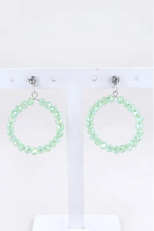 Aretes Brillo Circulo Brillos sold by Shasa