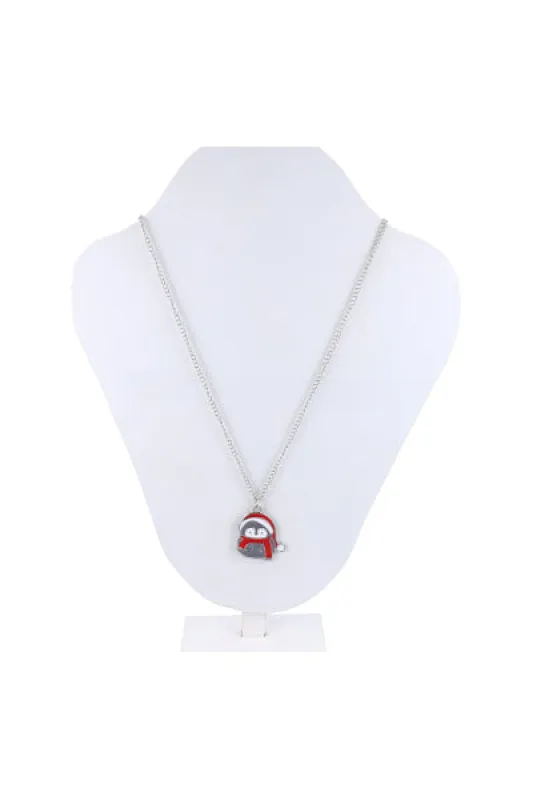 Collar Pinguino Navidad made by Shasa