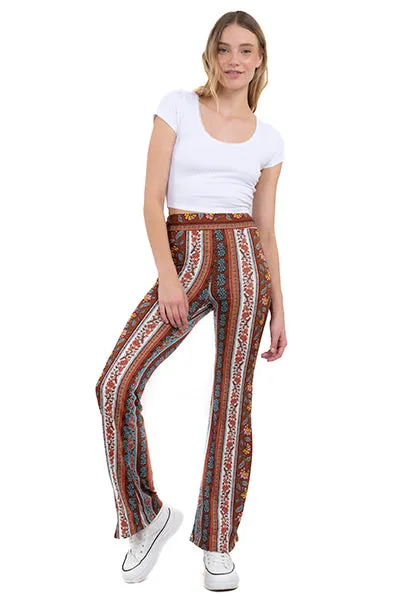 Pantalón flare flores tribales sold by Shasa product image thumbnail 2