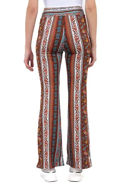 Pantalón flare flores tribales sold by Shasa product image thumbnail 4