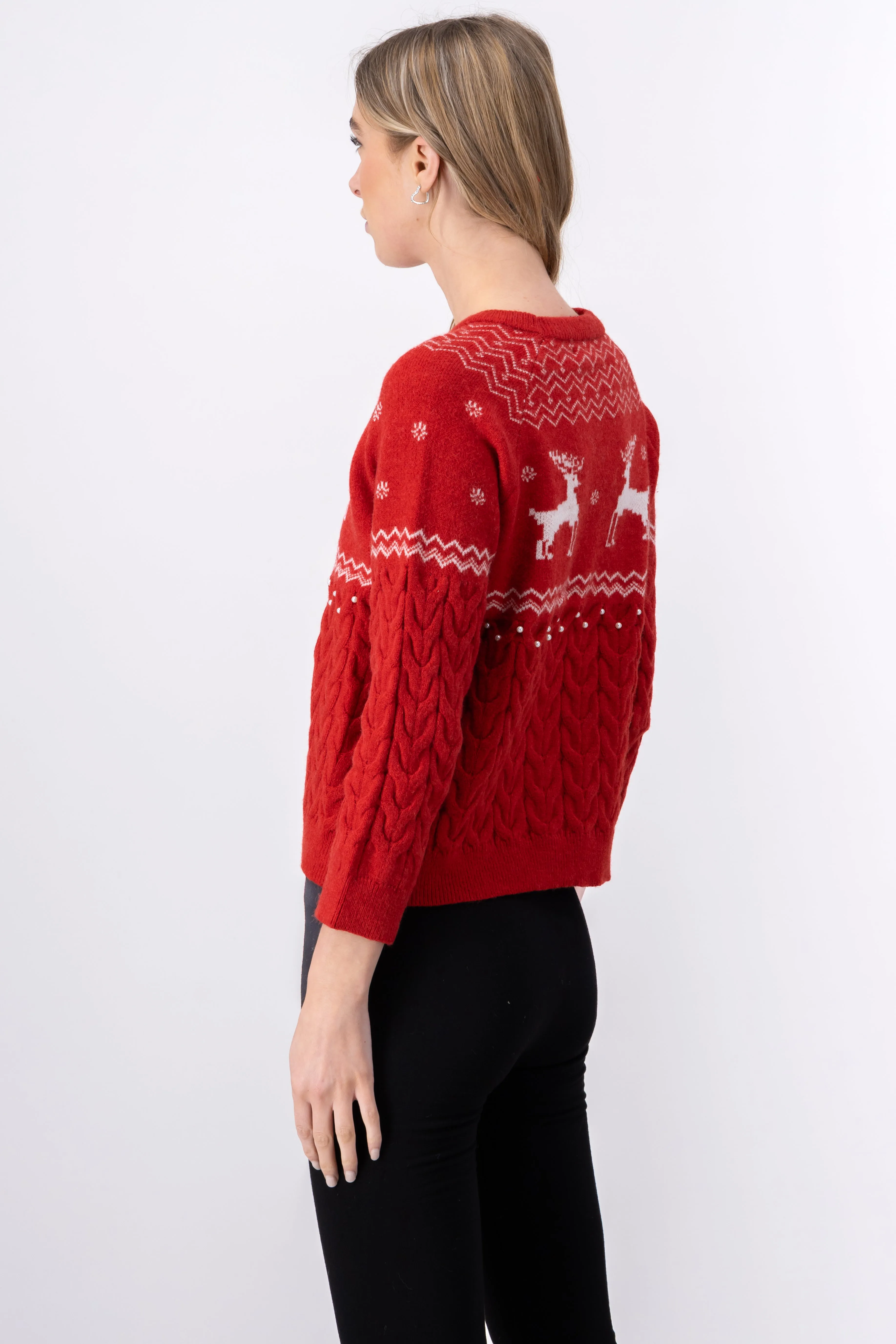 Suéter navideño renos perlas sold by Shasa product image thumbnail 4