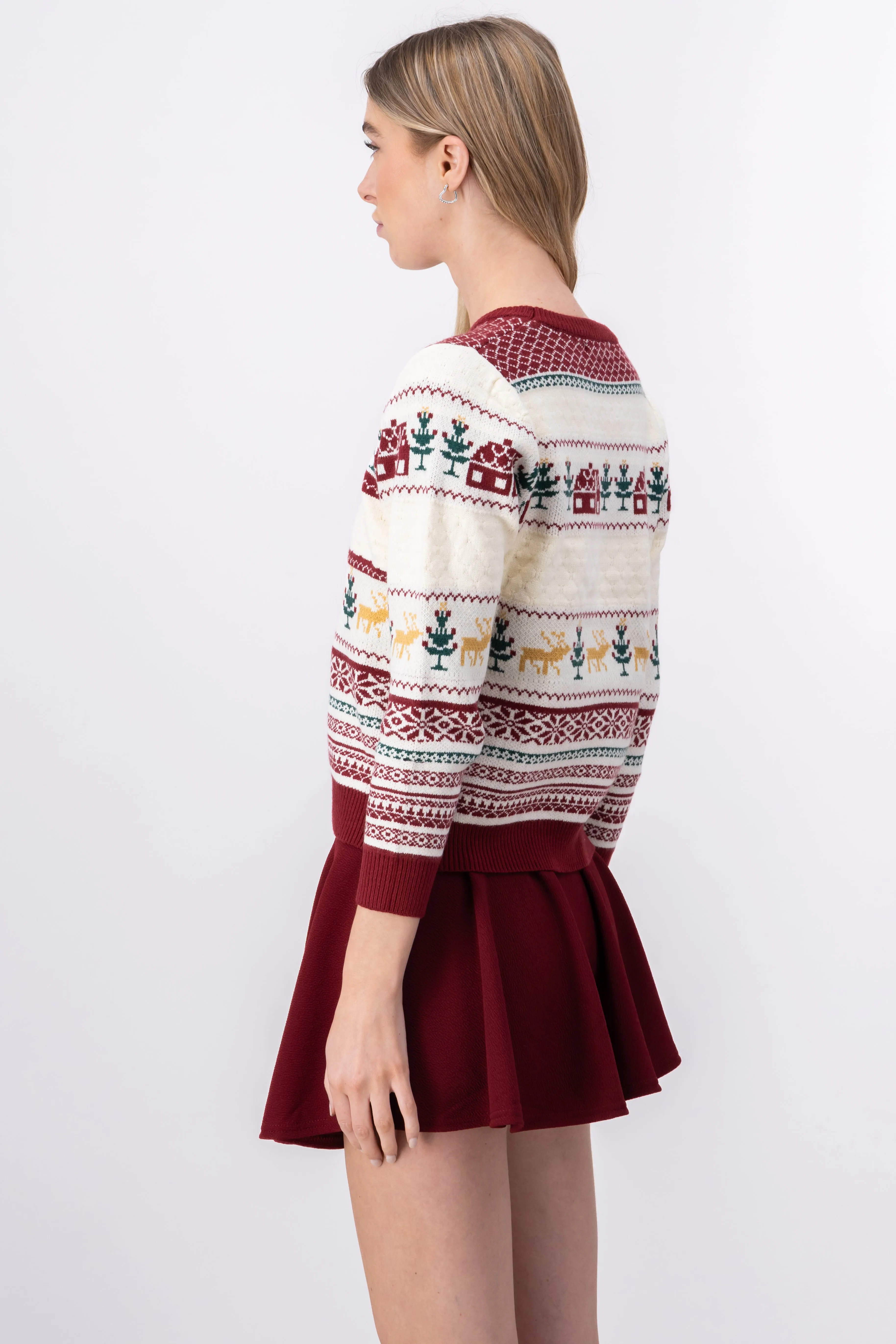 Suéter navideño casitas sold by Shasa product image thumbnail 4