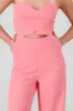 Jumpsuit strapless cierre espalda sold by Shasa