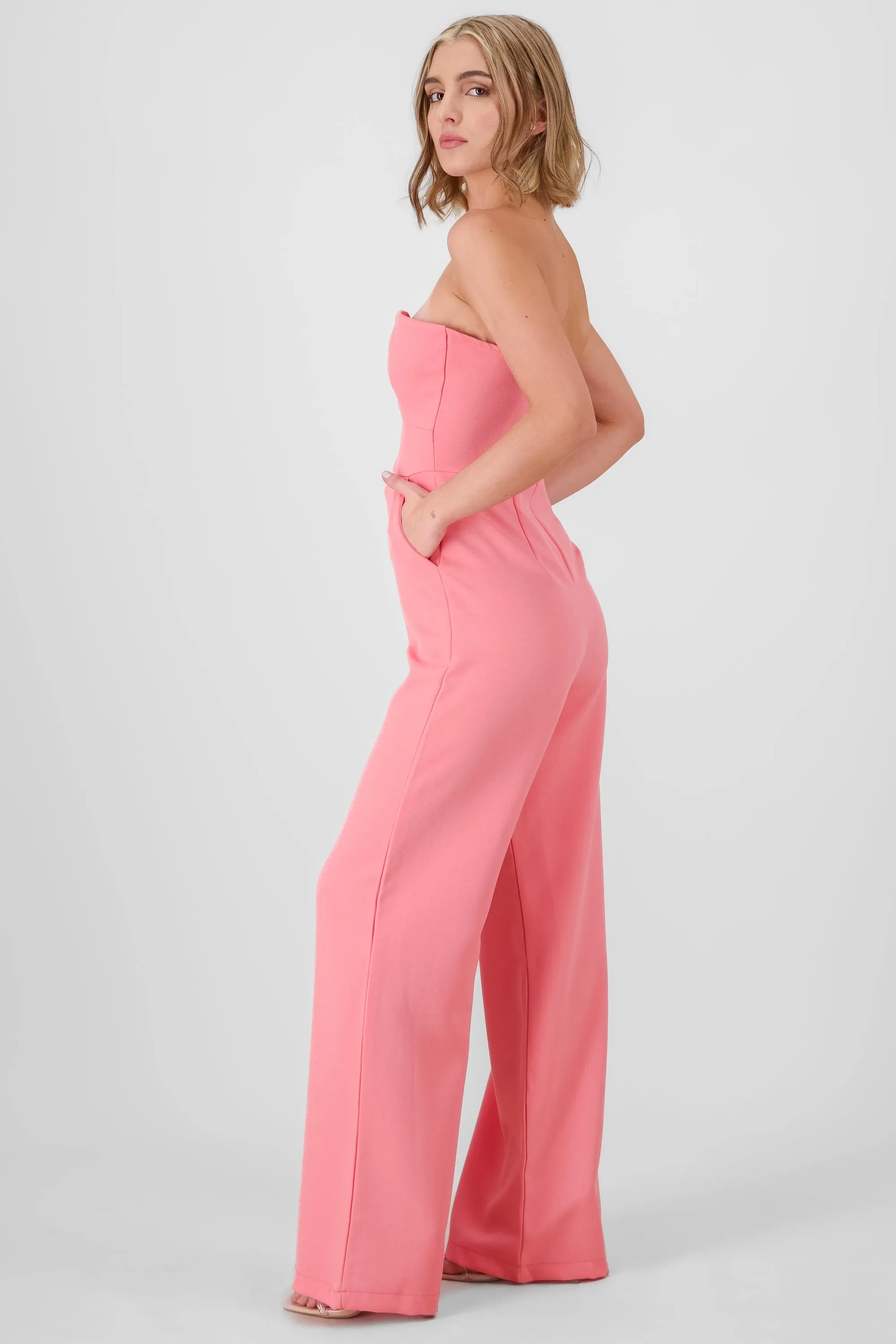 Jumpsuit strapless cierre espalda sold by Shasa product image thumbnail 3