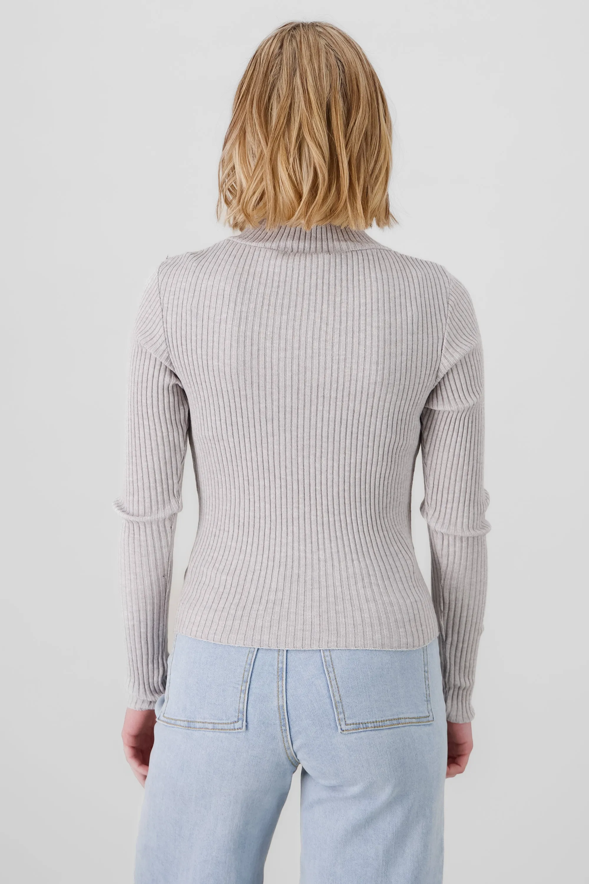 Top tejido manga larga acanalado sold by Shasa product image thumbnail 4