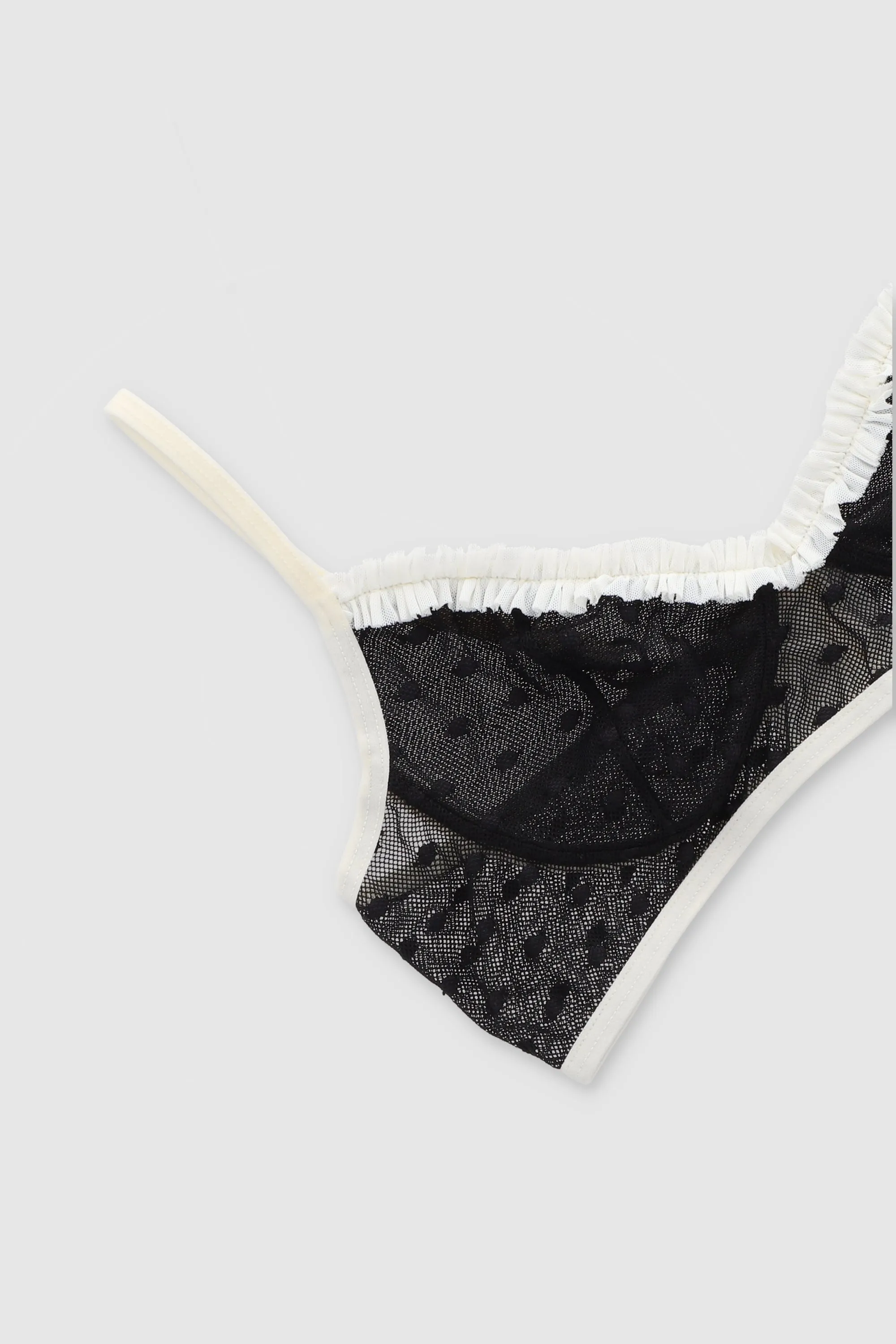 Bralette de olanes con puntos sold by Shasa product image thumbnail 3