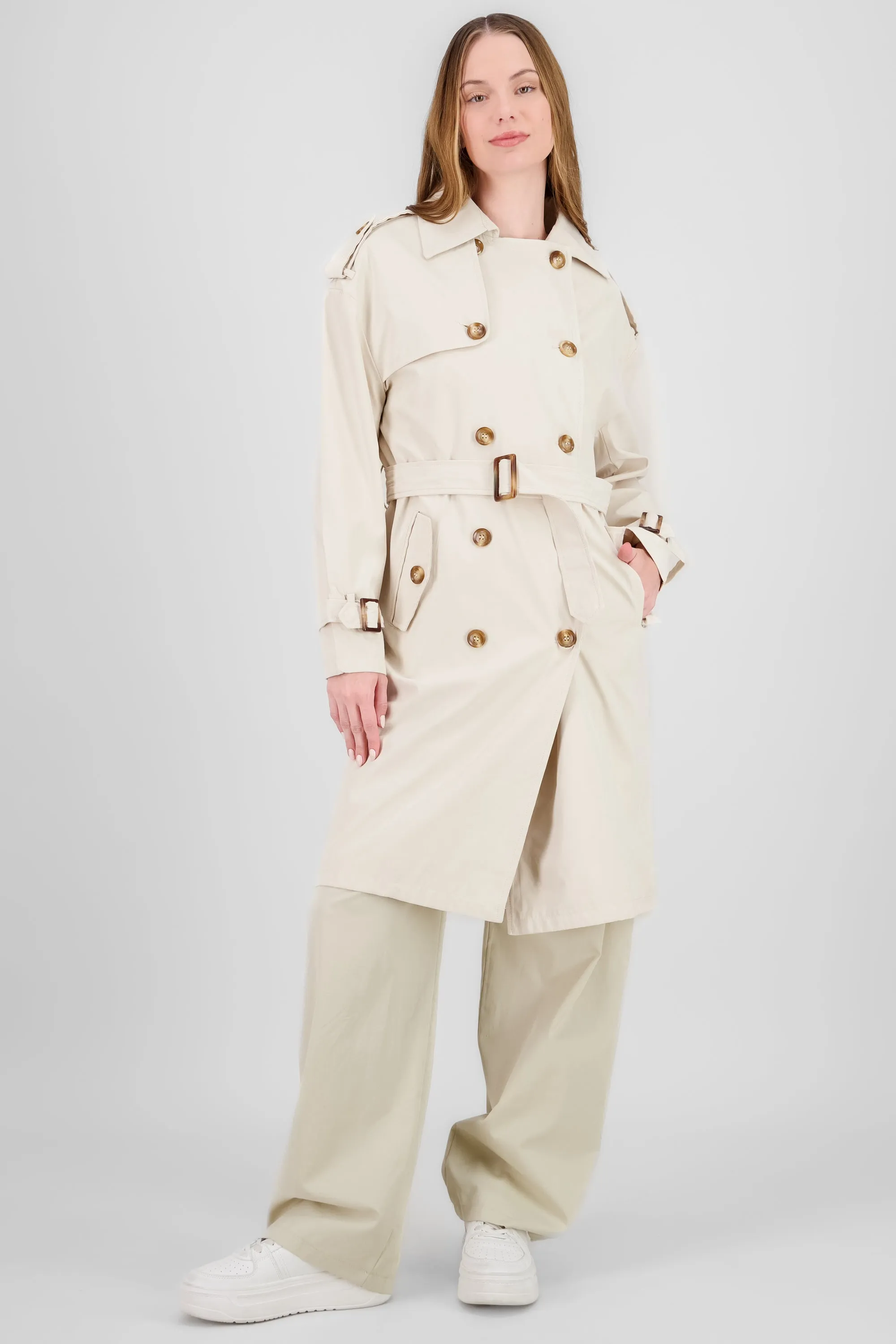Gabardina botones lisa sold by Shasa product image thumbnail 2
