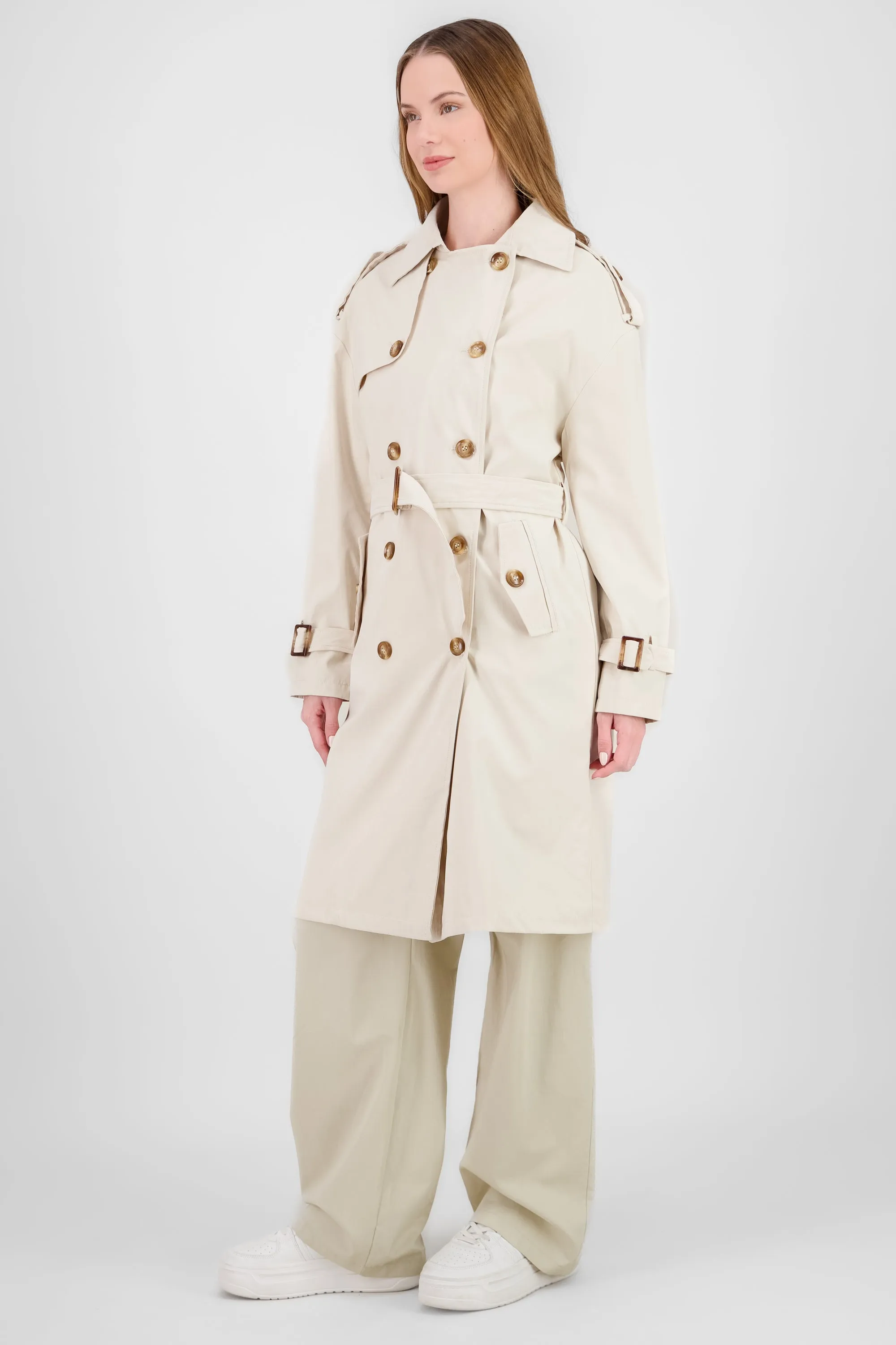 Gabardina botones lisa sold by Shasa product image thumbnail 3