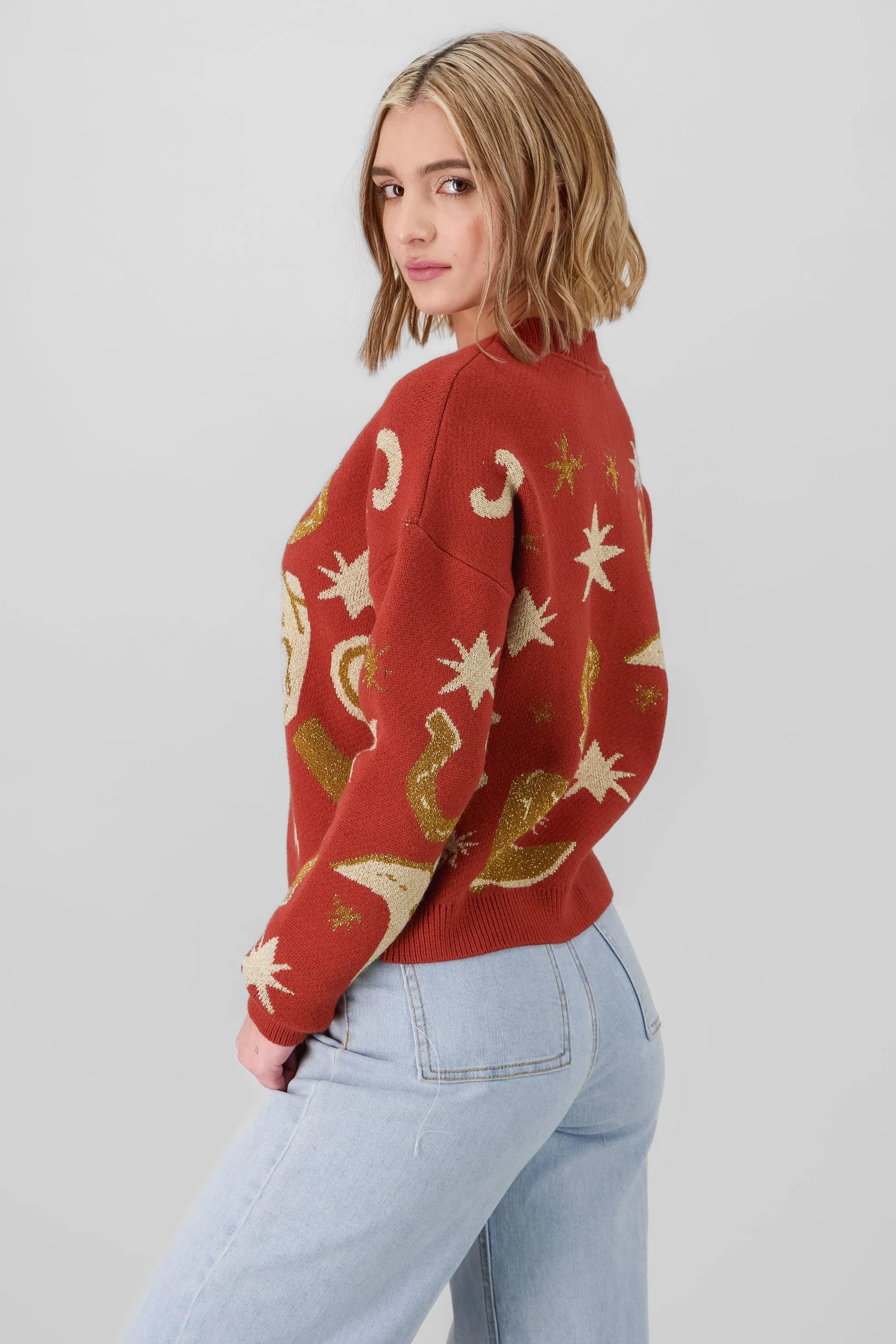 Sueter estampado cowboy detalle brillos sold by Shasa product image thumbnail 3