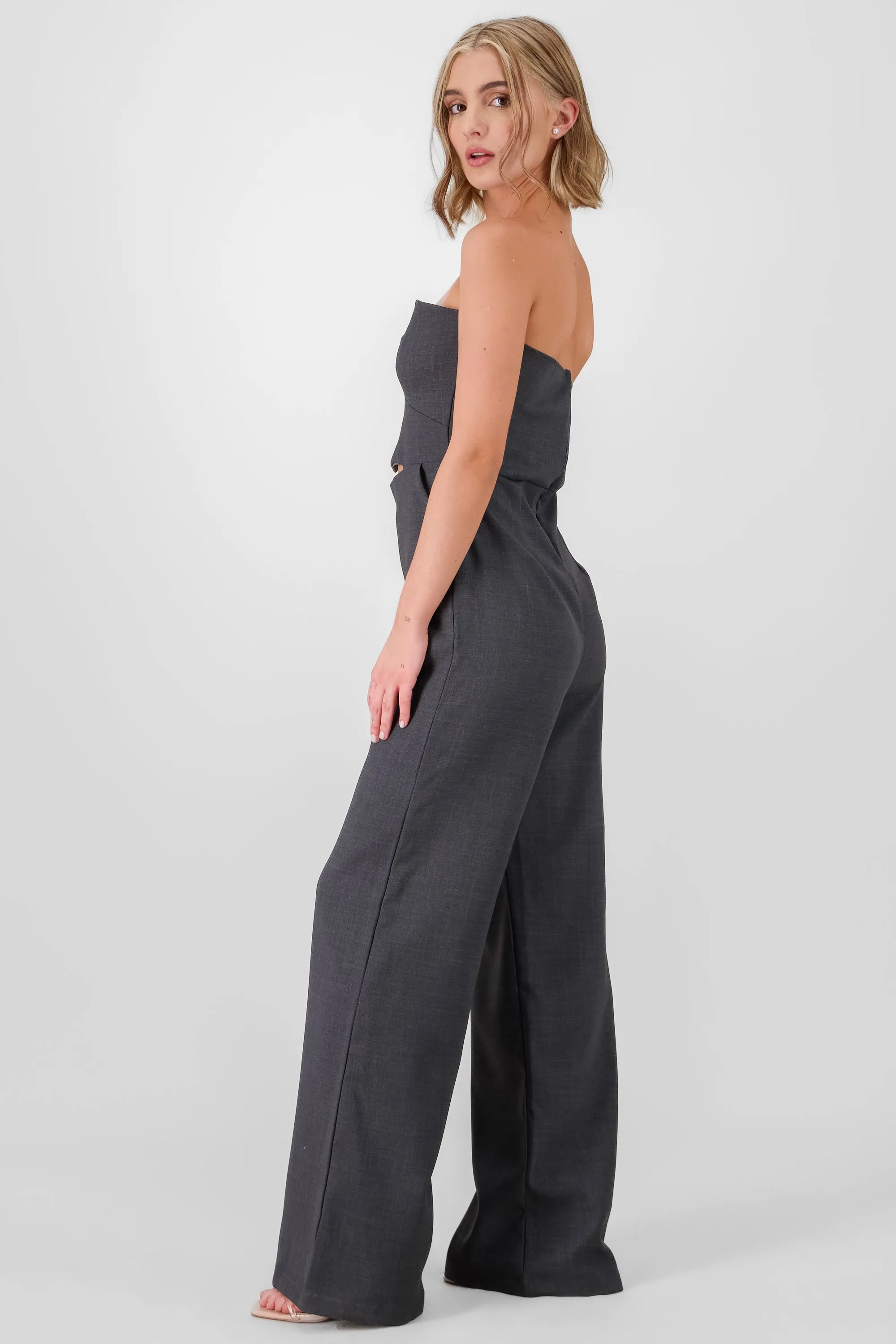 Jumpsuit strapless cierre espalda sold by Shasa product image thumbnail 3